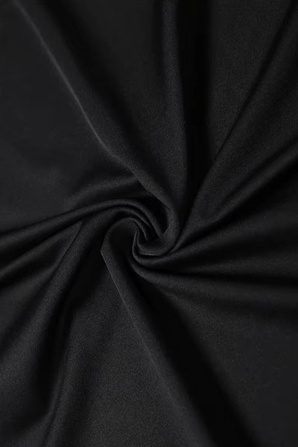 Armelle Maxikleid mit langen Ärmeln und Spitzenoberteil – Schwarz